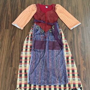 Hocus Pocus Mary Sanders S/M Dress Costume Cosplay Halloween Disney